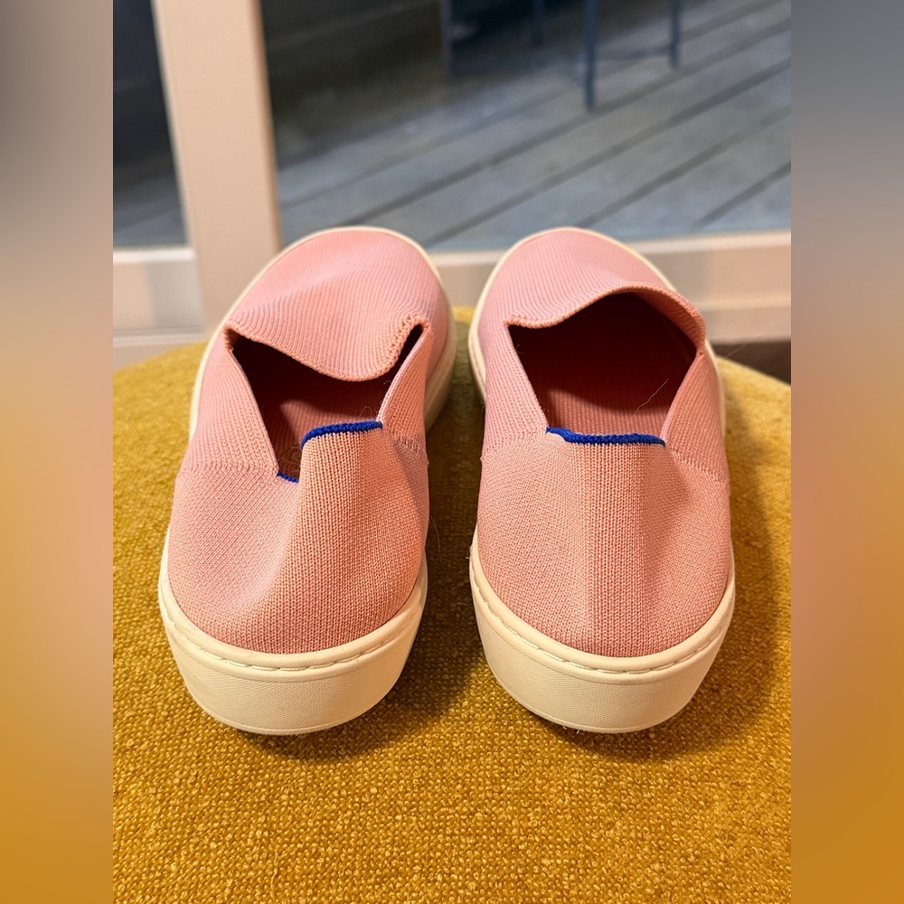 Rothy’s The Original Slip-On Sneaker – Size 7.5 – Blush Pink - Picture 6 of 12